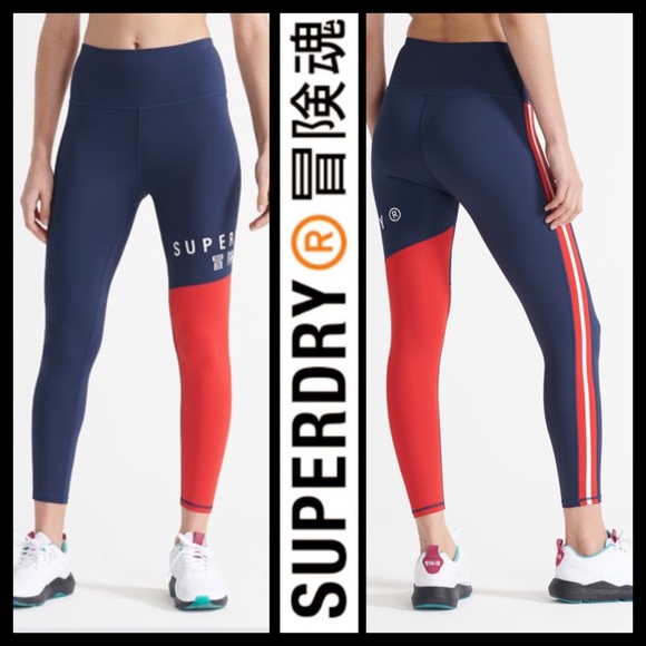 NWOT Superdry Women’s Sport Training Legging - Picture 2 of 10